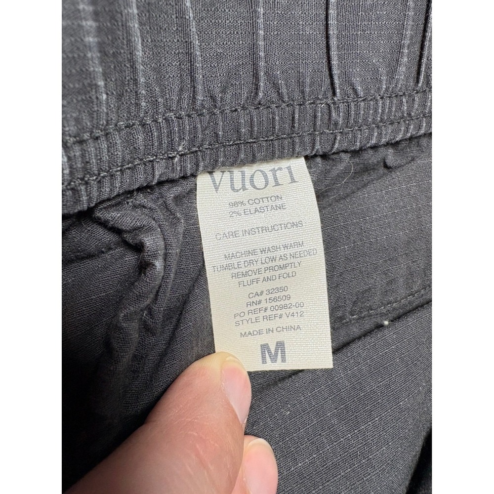 Vuori Ripstop Pants Mens Medium Grey Climber Pant Hiking Joggers Gorpcore - Picture 3 of 10